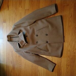 CRUNA men's classic Tan/ camel Peacoat